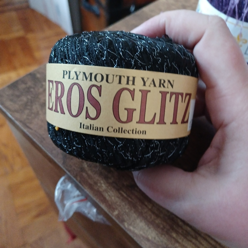 Plymouth yarn Eros glitz Italian skein